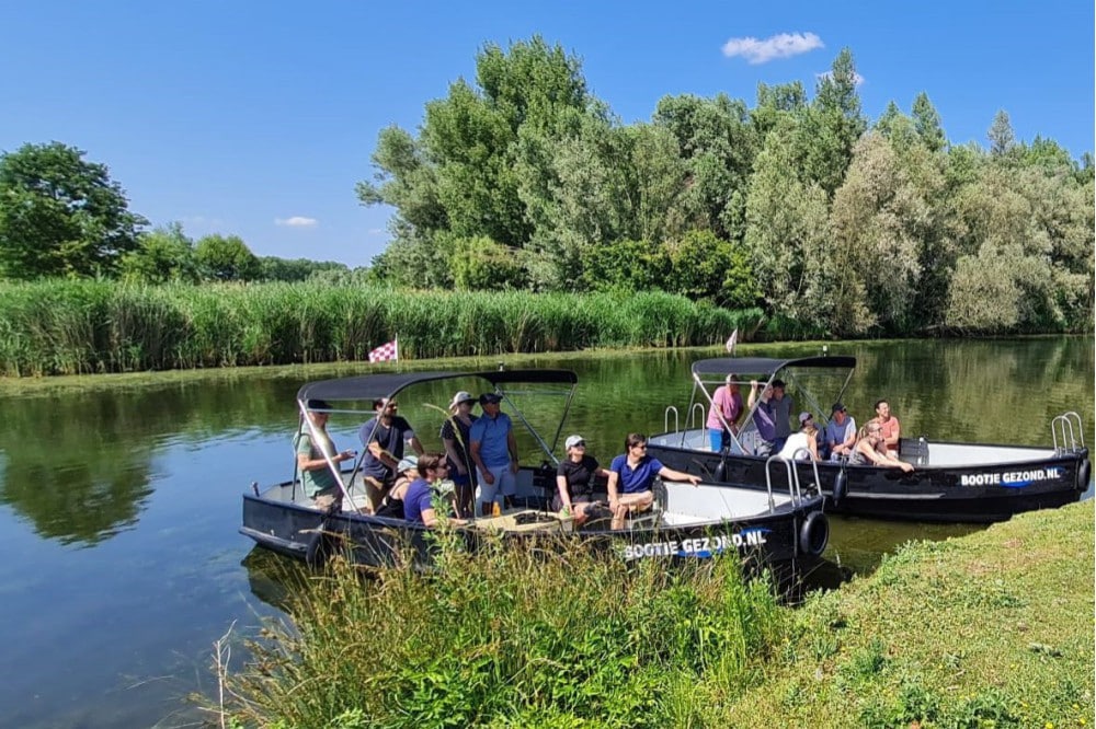 Varen door de Biesbosch