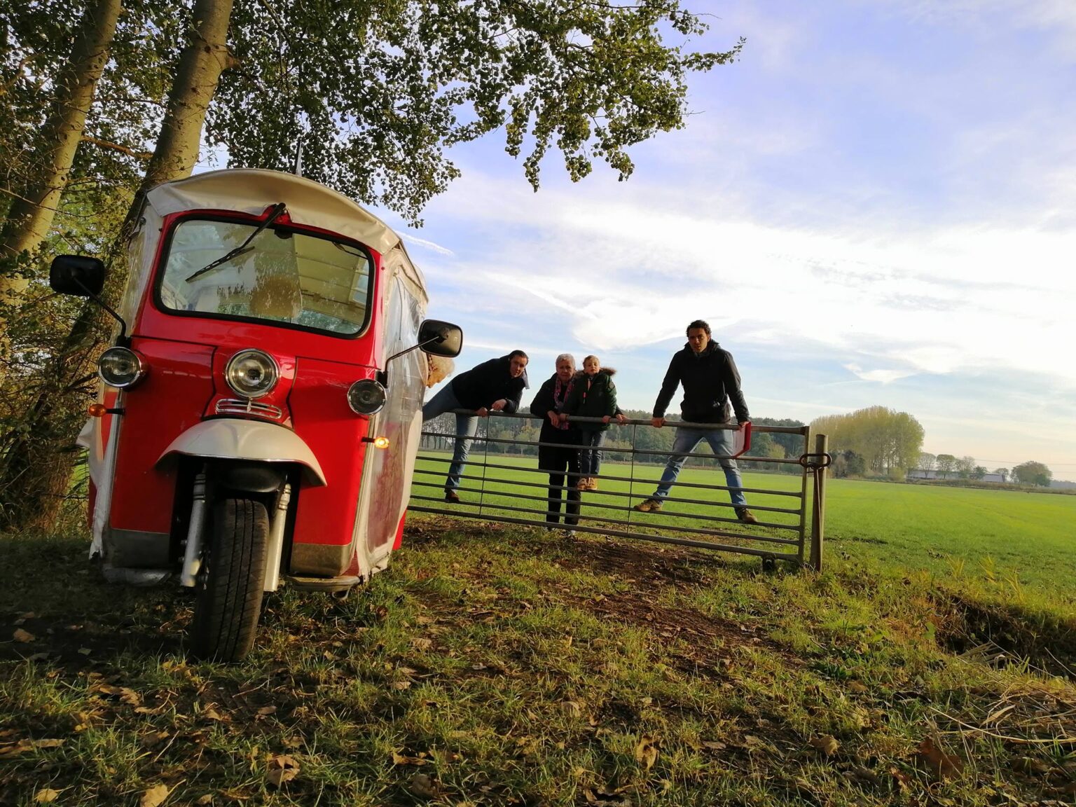 Tuk Tuk challenge in Brabant