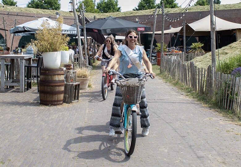 Vrijgezellenfeest voor vrouwen op de Tandems